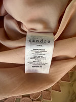 Charger l'image dans la galerie, Sandro - Robe broderie vieux rose
