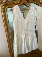 Charger l'image dans la galerie, Sandro- Robe blanche col V
