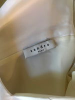 Charger l'image dans la galerie, Sandro- Robe blanche col V

