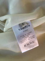 Charger l'image dans la galerie, Sandro- Robe blanche col V
