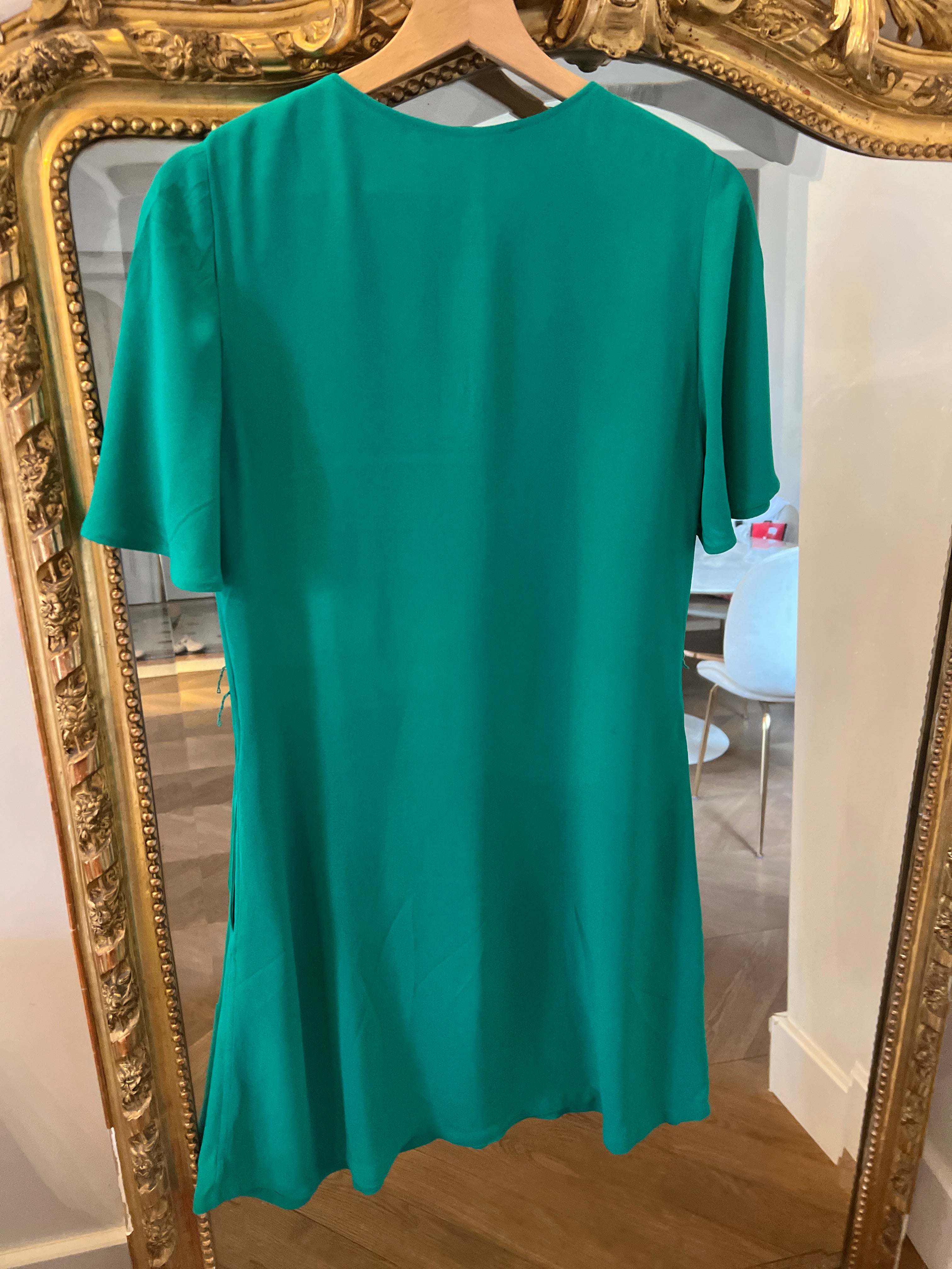 Robe Comptoir des Cotonniers vert sapin