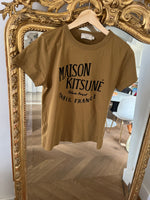 Charger l&#39;image dans la galerie, T Shirt Maison Kitsuné marron
