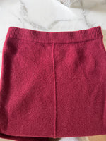 Charger l'image dans la galerie, Malika Menard Jupe en laine Zara prune

