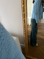 Charger l&#39;image dans la galerie, Malika Menard Veste Zara à crochet bleu ciel Neuf
