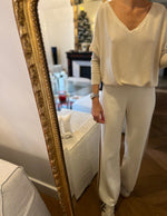 Charger l'image dans la galerie, Ba&amp;sh - Pull ecru boutons dorés
