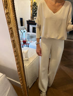 Charger l'image dans la galerie, Ba&amp;sh - Pull ecru boutons dorés
