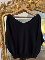 Charger l'image dans la galerie, Ba&amp;sh - Pull noir boutons dorés
