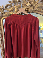 Charger l'image dans la galerie, Ba&amp;sh - Blouse terracotta Vublin
