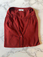 Charger l'image dans la galerie, Ba&amp;sh - Blouse terracotta Vublin
