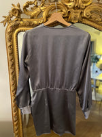 Charger l'image dans la galerie, Zara - Robe Argentée satinée
