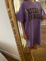 Charger l'image dans la galerie, Newstone - Robe t-shirt large violet
