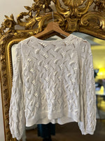 Charger l'image dans la galerie, Sezane  - Gilet blanc boulettes
