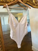 Charger l'image dans la galerie, Jacquemus - Body à bretelles blanc nacré
