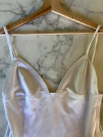 Charger l'image dans la galerie, Jacquemus - Body à bretelles blanc nacré
