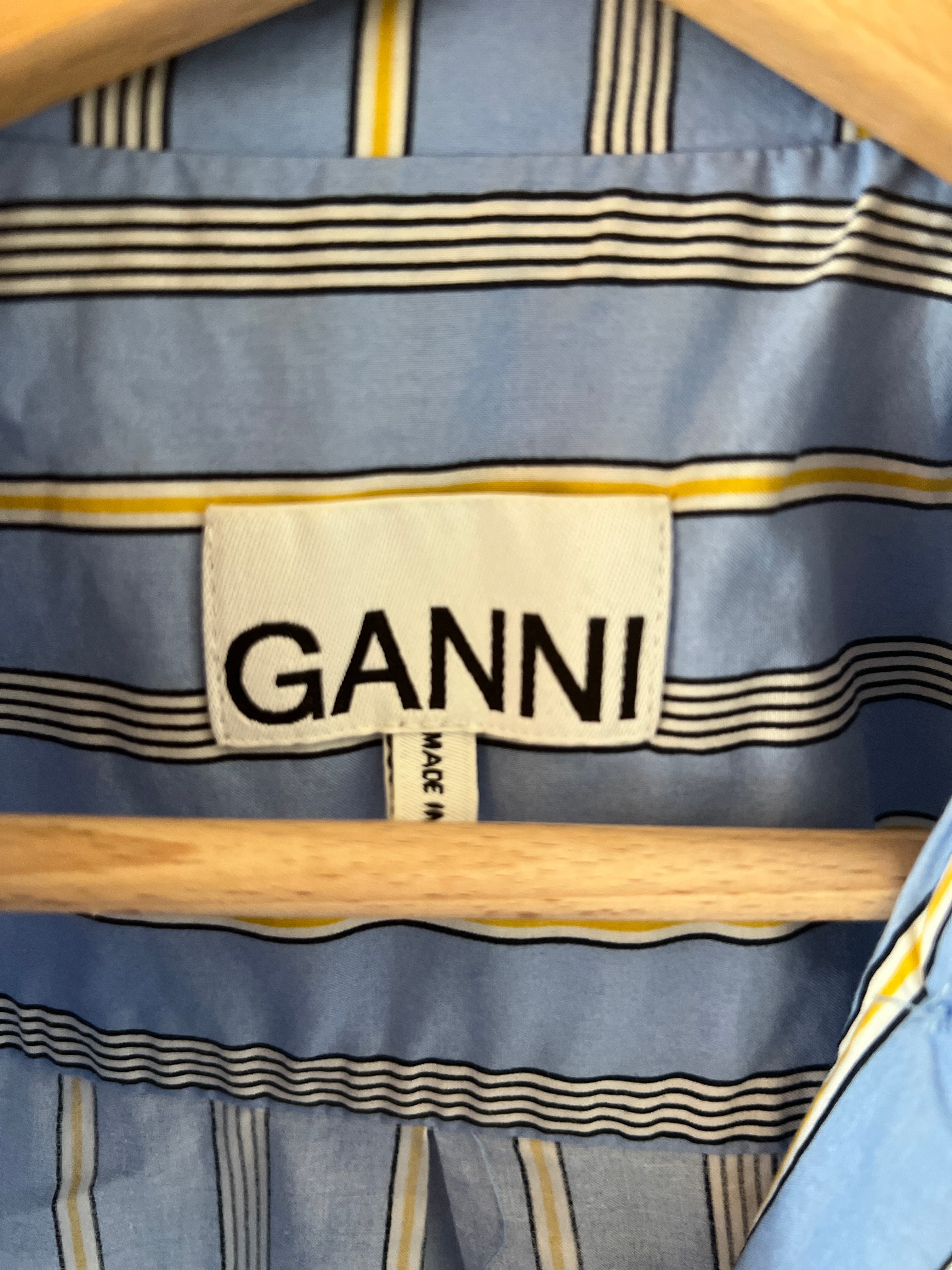 Chemise Ganni à rayures