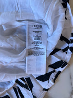 Charger l'image dans la galerie, Jupe Maje plissée blanche et noire
