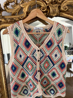 Charger l'image dans la galerie, Misskoo - Débardeur en crochet coloré
