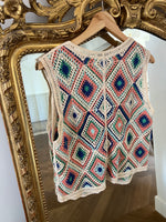 Charger l'image dans la galerie, Misskoo - Débardeur en crochet coloré
