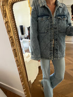 Charger l'image dans la galerie, Zara - Veste en jean matelassée
