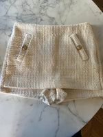 Charger l'image dans la galerie, Maje - Jupe short tweed ecrue
