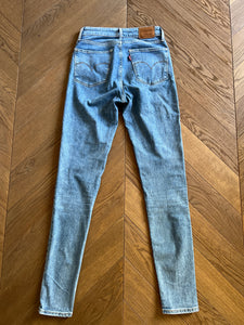 Jean Levis 721 High Rise Skinny bleu clair