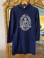 Charger l'image dans la galerie, Polo Ralph Lauren  - Robe Sweat bleu marine à capuche
