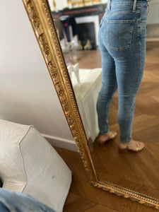 Jean Levis 721 High Rise Skinny bleu clair