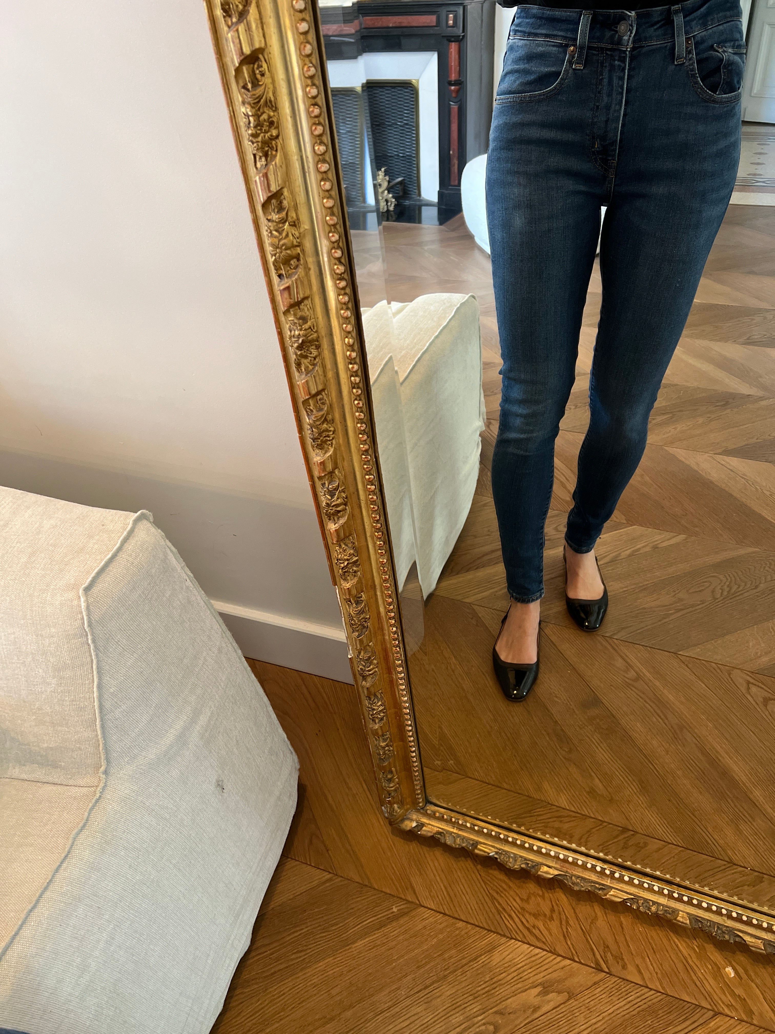 Jean Levis 721 High Rise Skinny brut