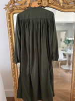 Charger l&#39;image dans la galerie, Robe Laurence Bras longue Kaki
