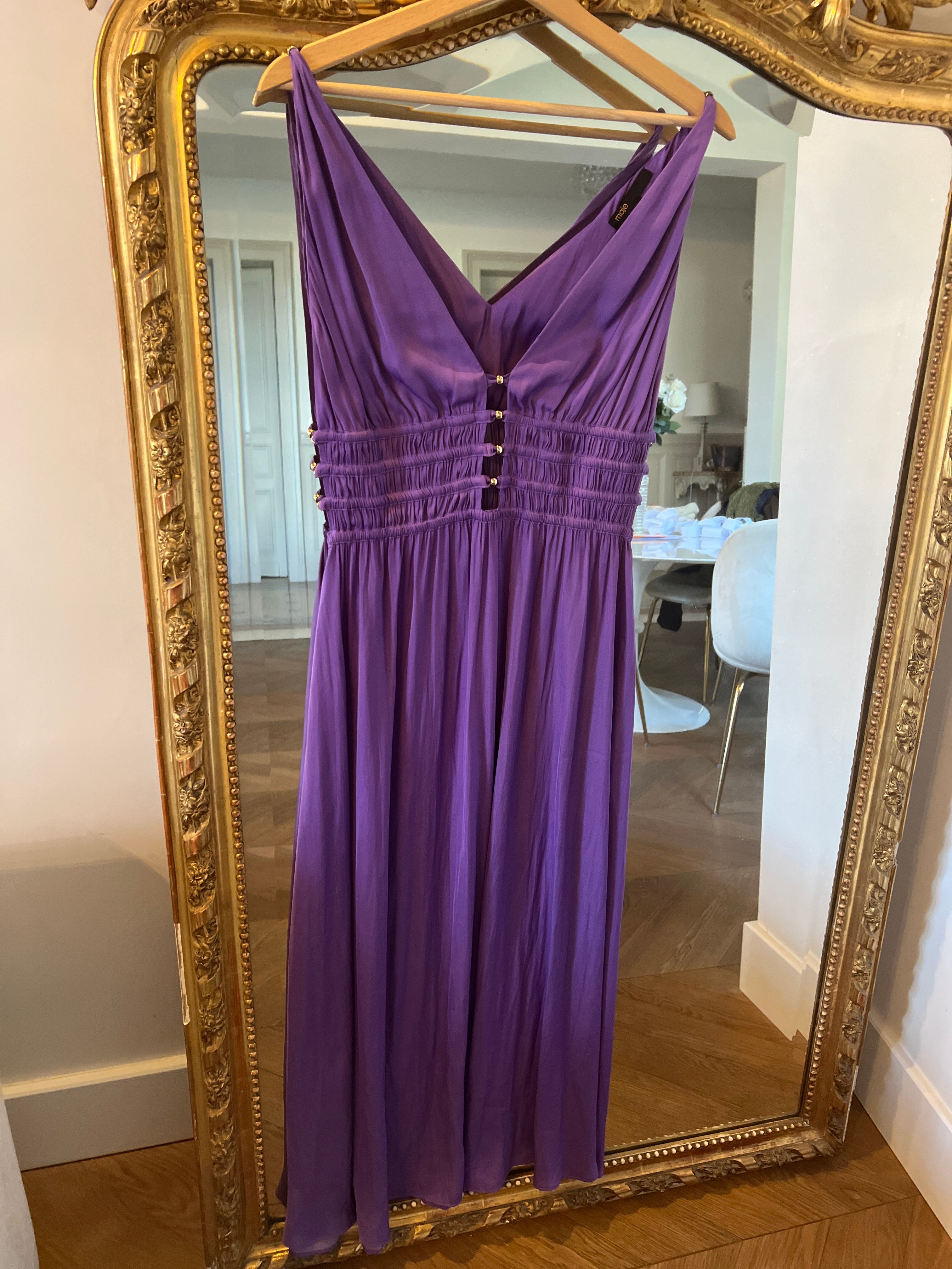 Robe Maje violette