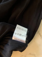 Charger l'image dans la galerie, Robe Sandro noire longue épaules ajourées
