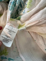 Charger l&#39;image dans la galerie, Robe Laurence Bras longue bleue et verte
