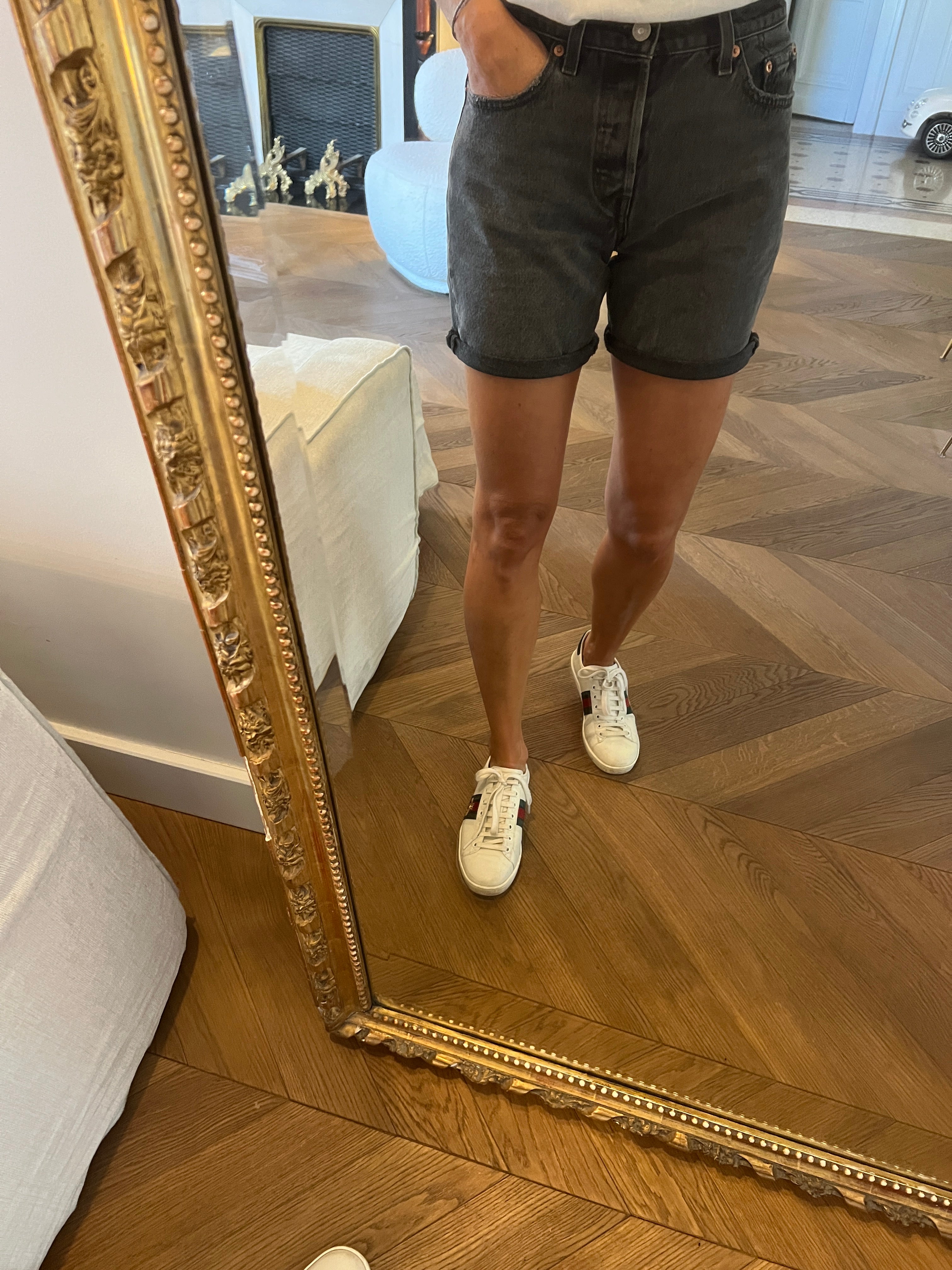 Short Levis 501 Noir