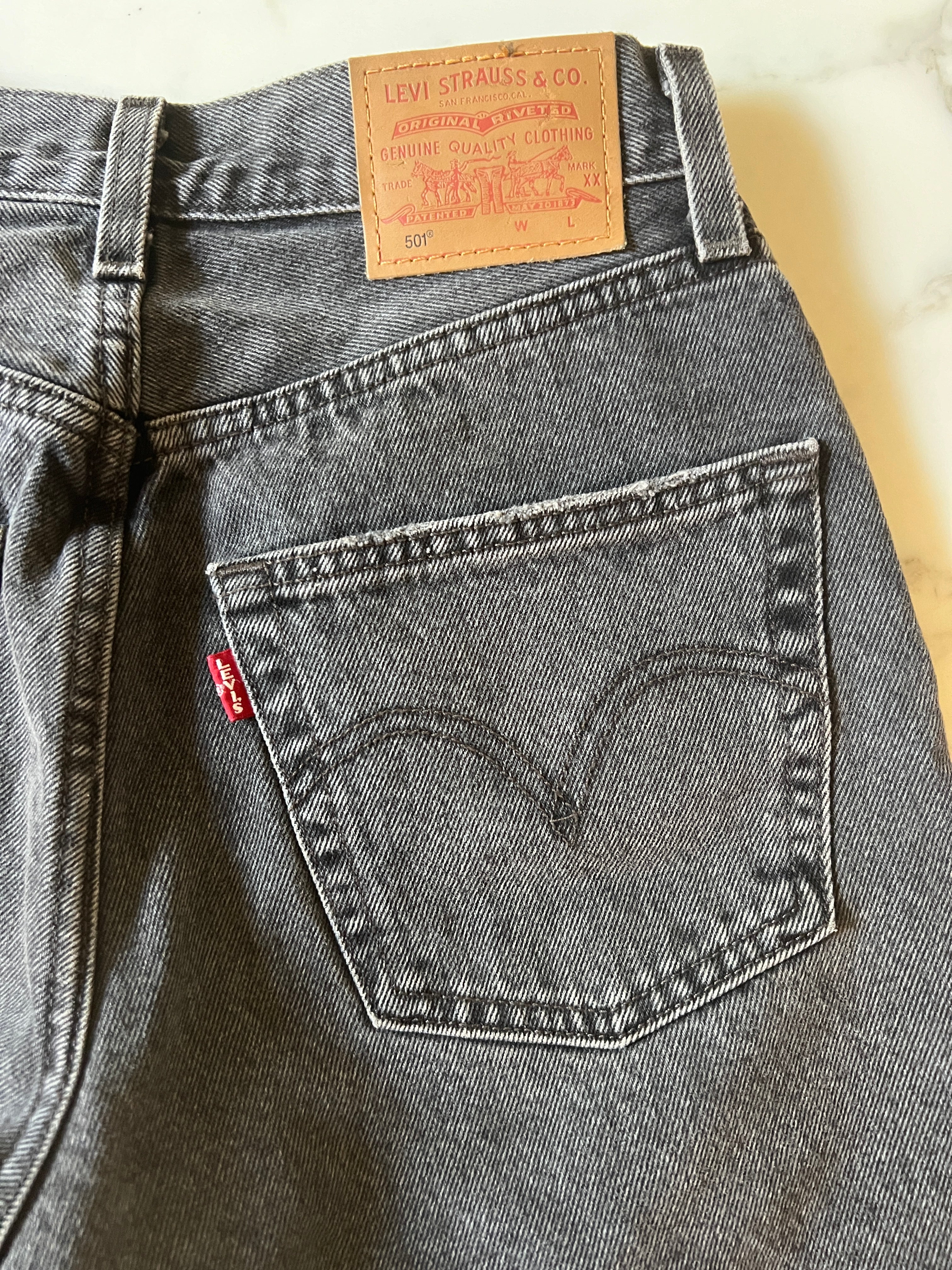 Short Levis 501 Noir