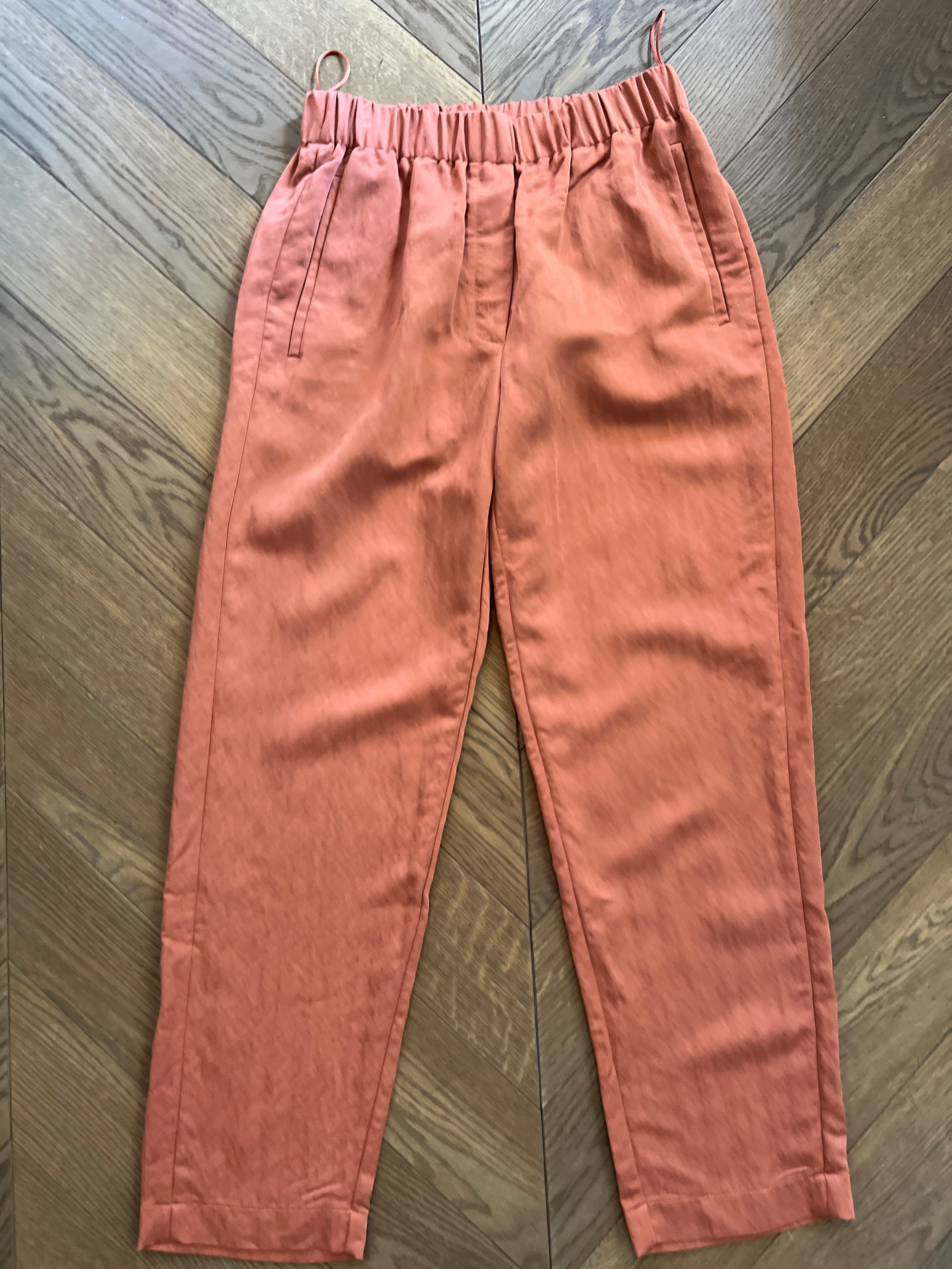 Pantalon Forte Forte Terracotta en satin