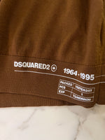 Charger l'image dans la galerie, Dsquared2 -  Pull marron col montant
