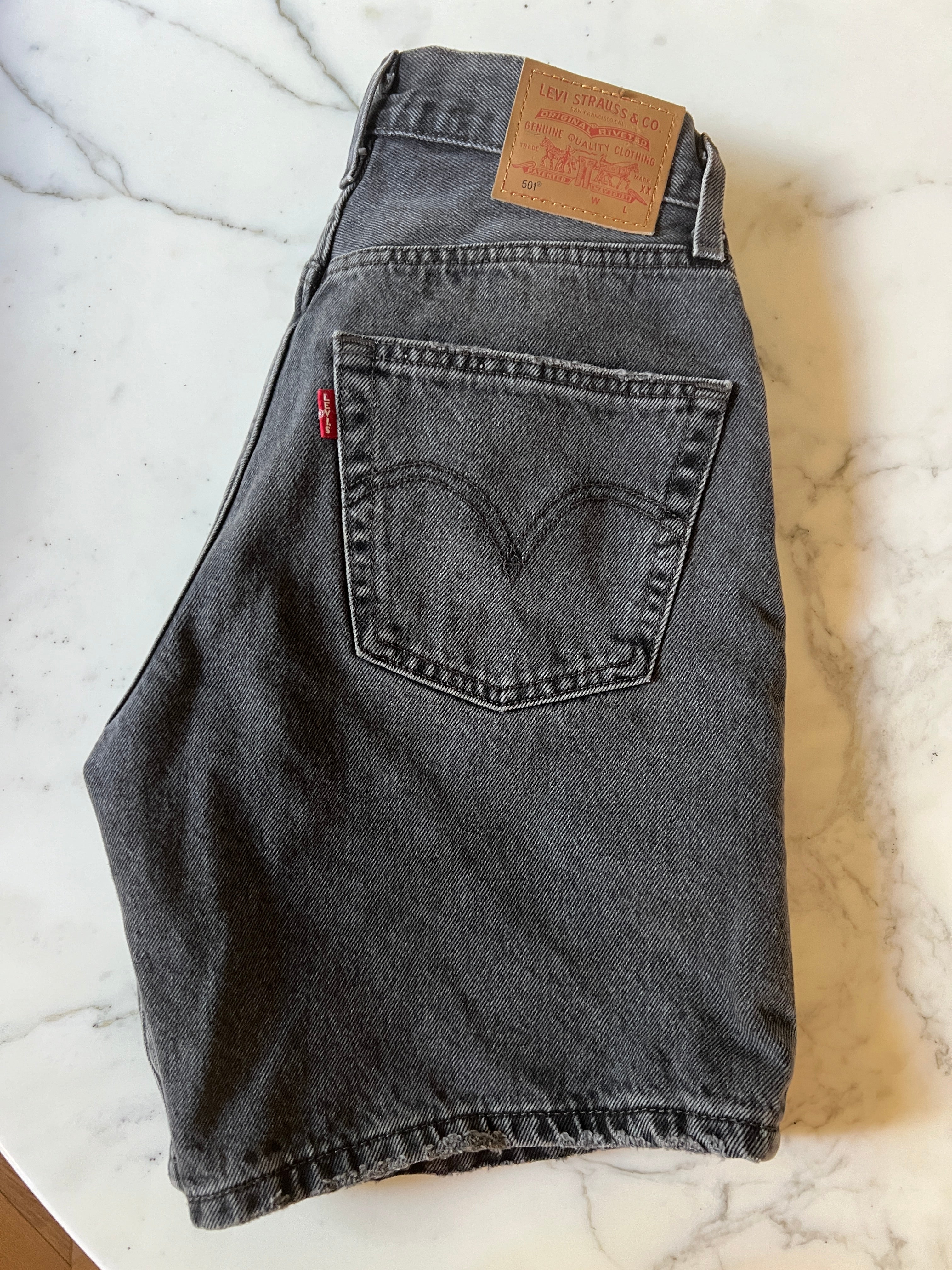 Short Levis 501 Noir