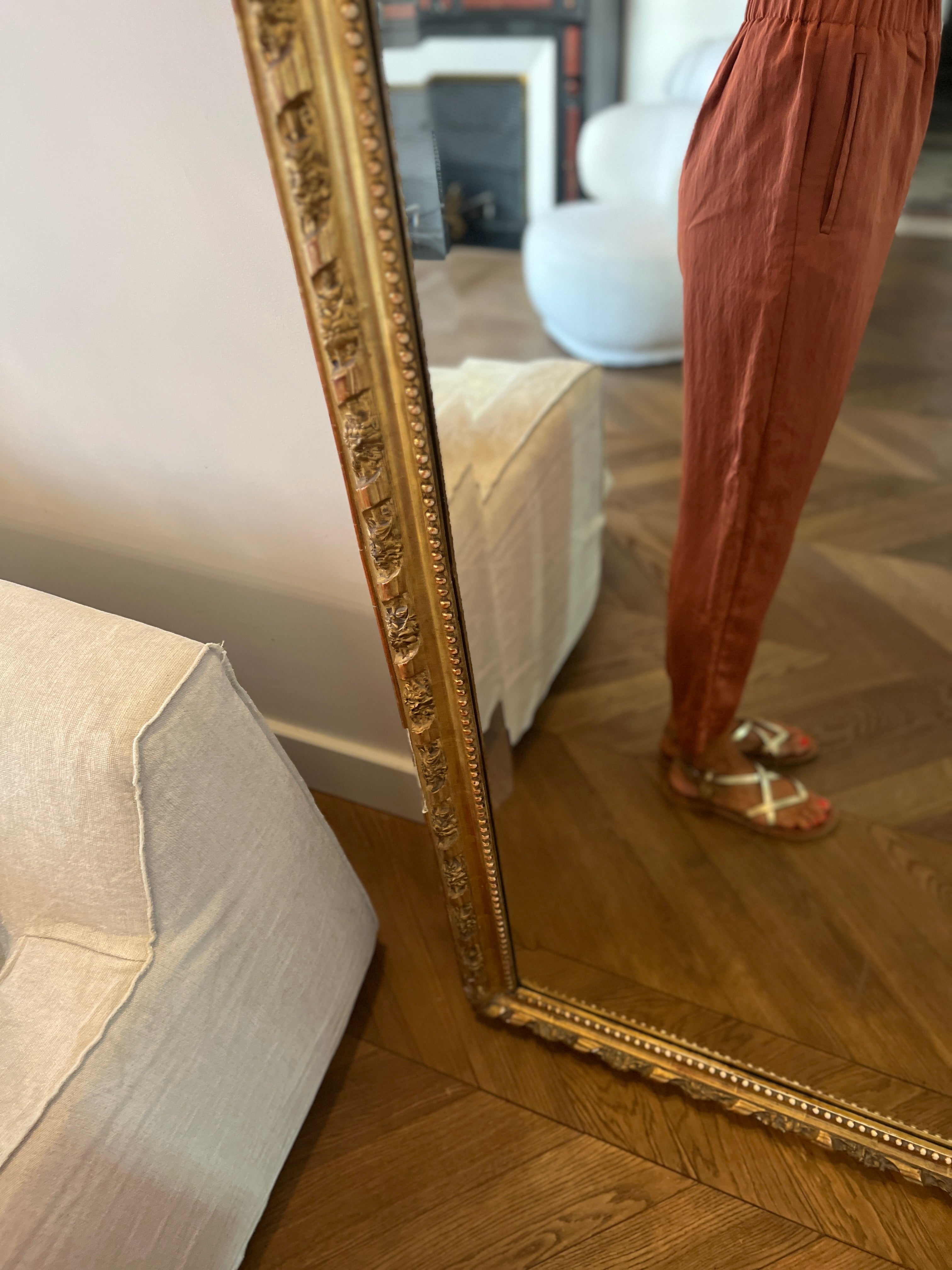 Pantalon Forte Forte Terracotta en satin