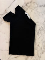 Charger l'image dans la galerie, Iro -  Top asymétrique noir Alyxe
