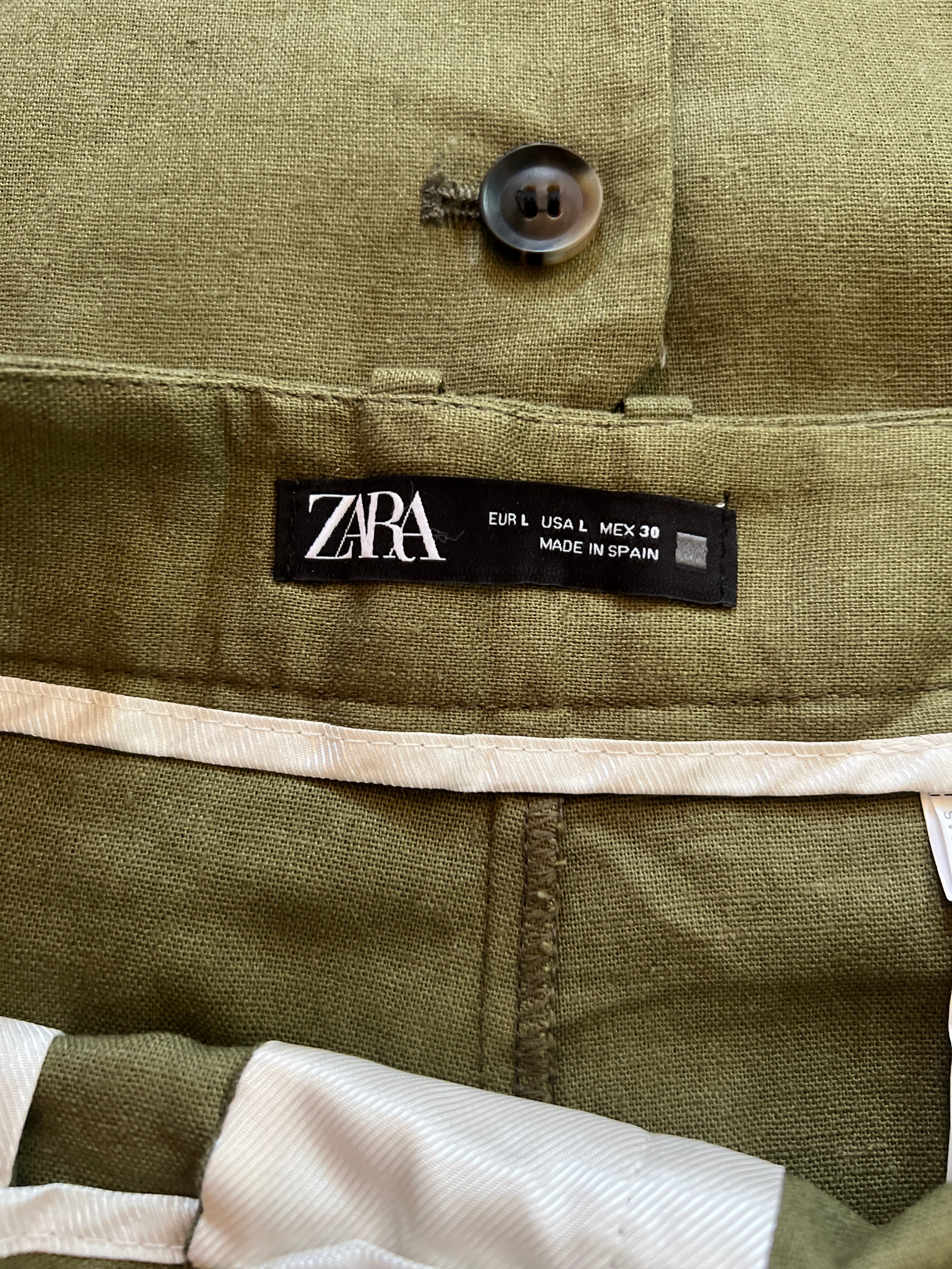 Ensemble Zara kaki short et haut