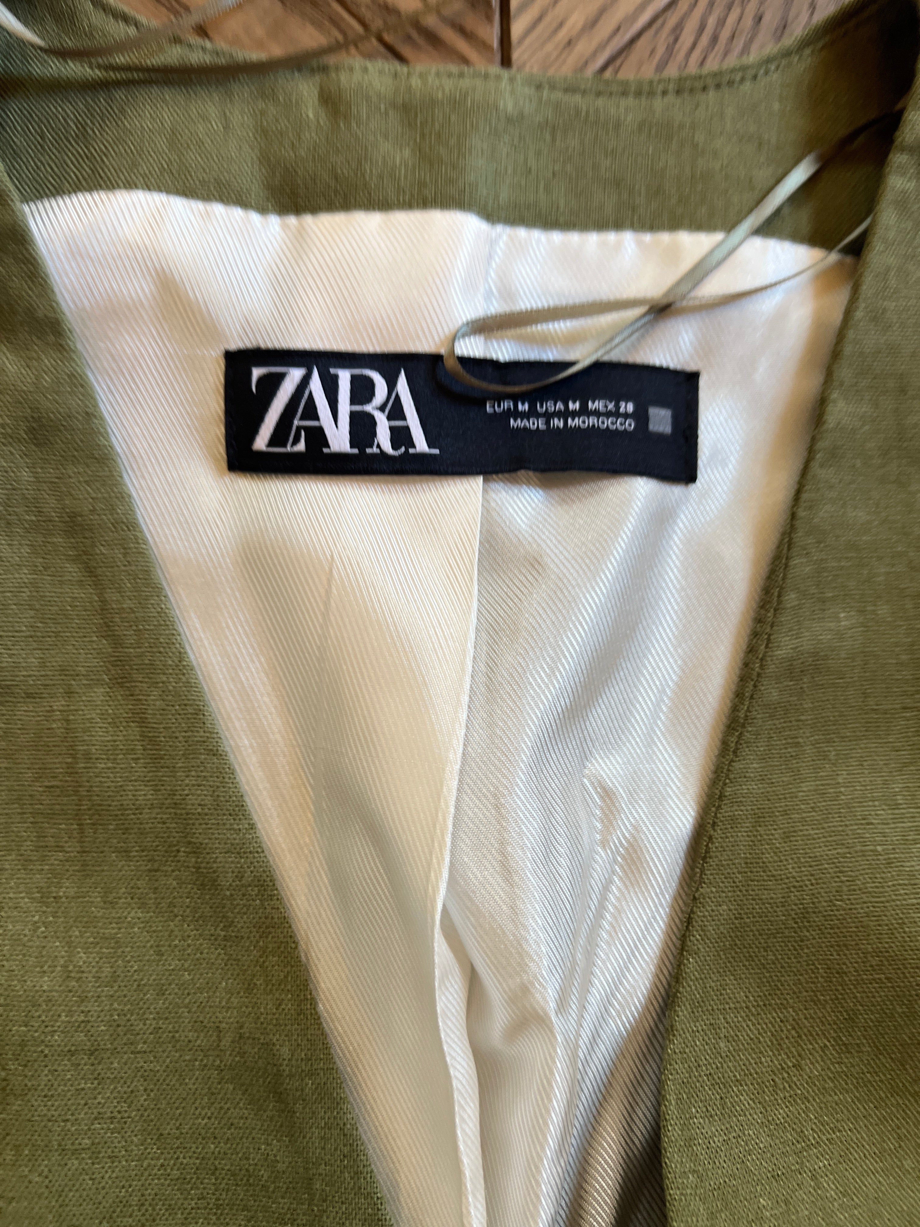 Ensemble Zara kaki short et haut