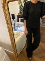 Charger l'image dans la galerie, Maje -  Top broderie noire
