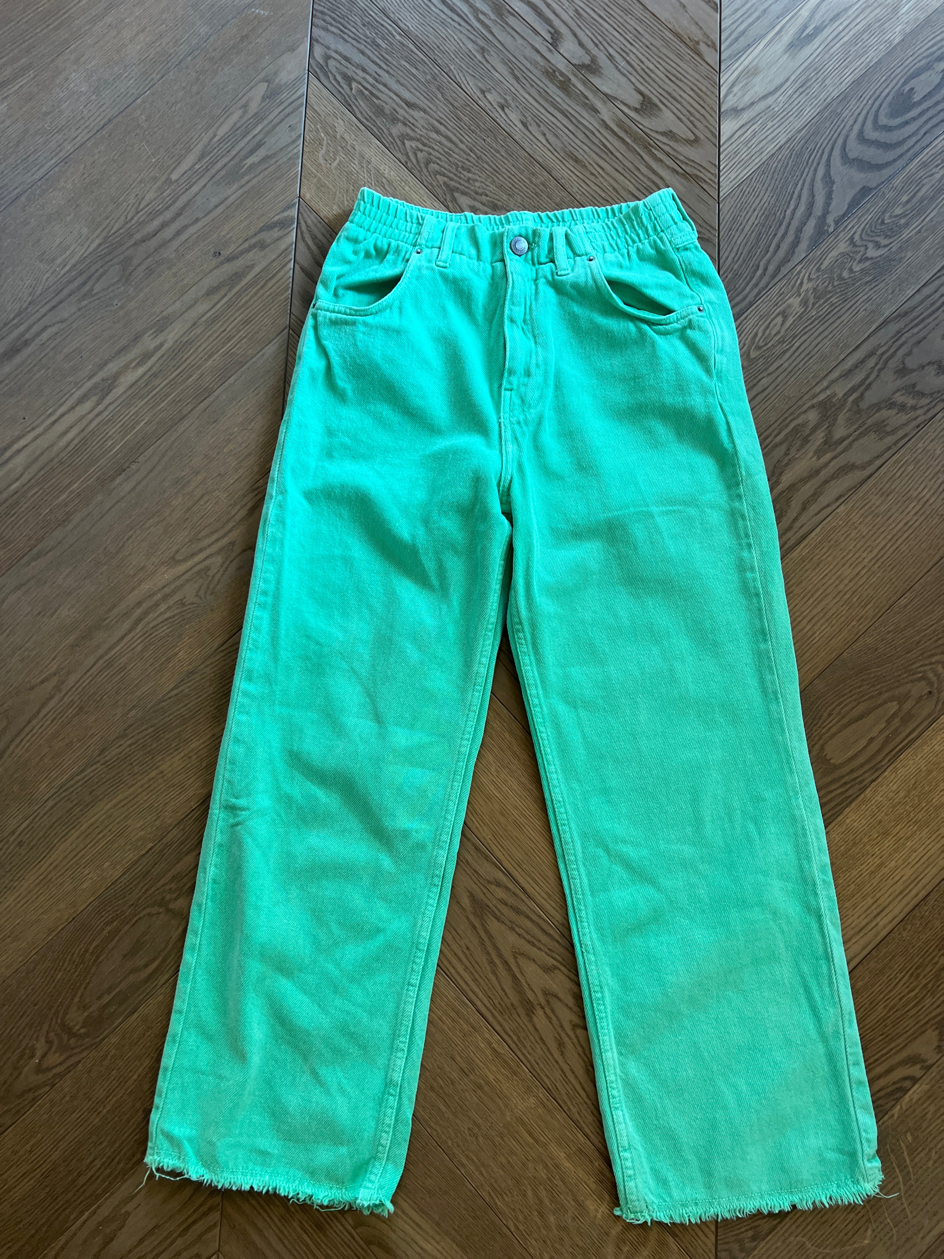 Jean American Vintage vert