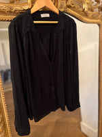 Charger l'image dans la galerie, Ba&amp;sh -  Blouse noire Vublin

