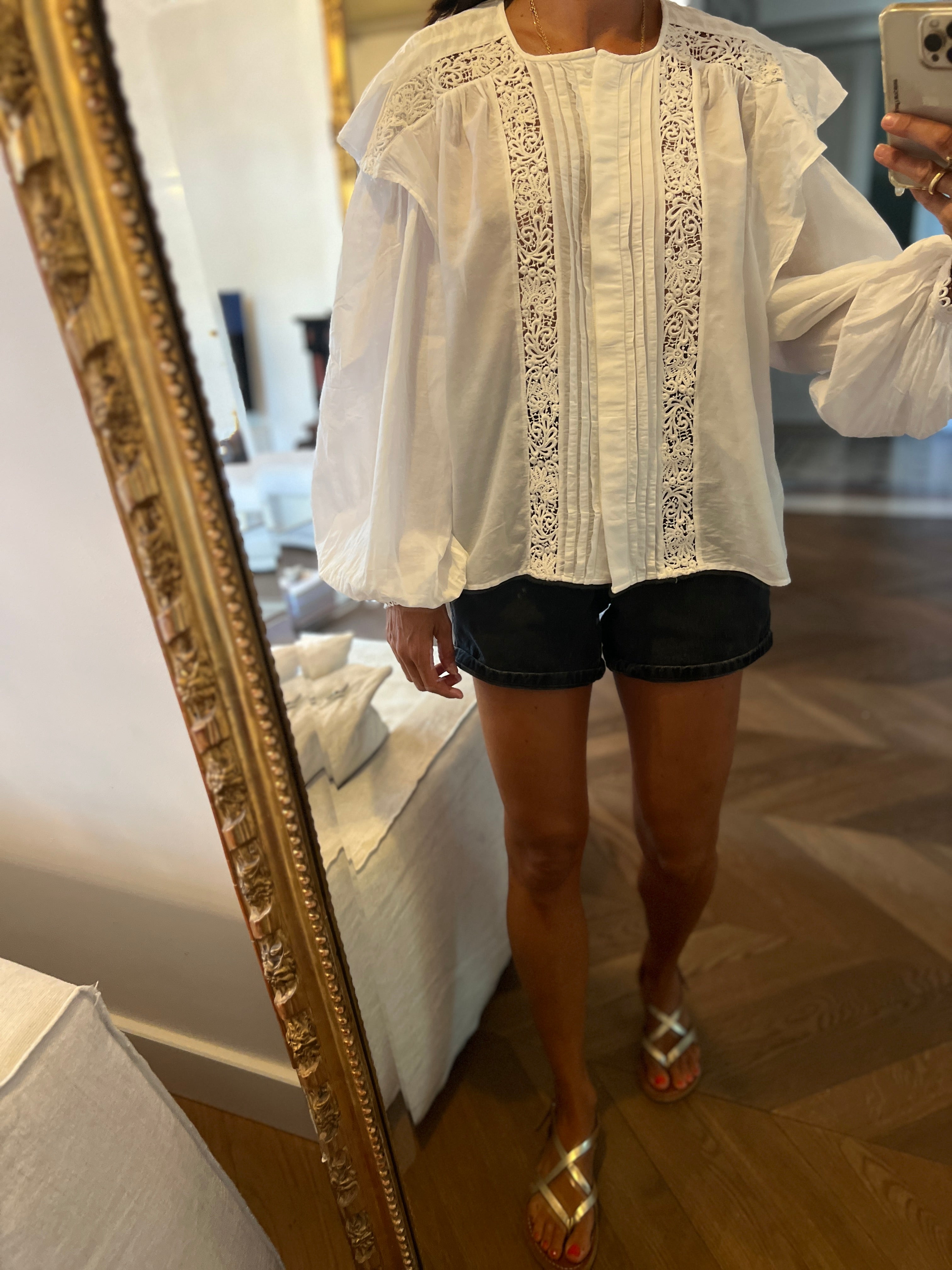Blouse blanche Isabel Marant étoile