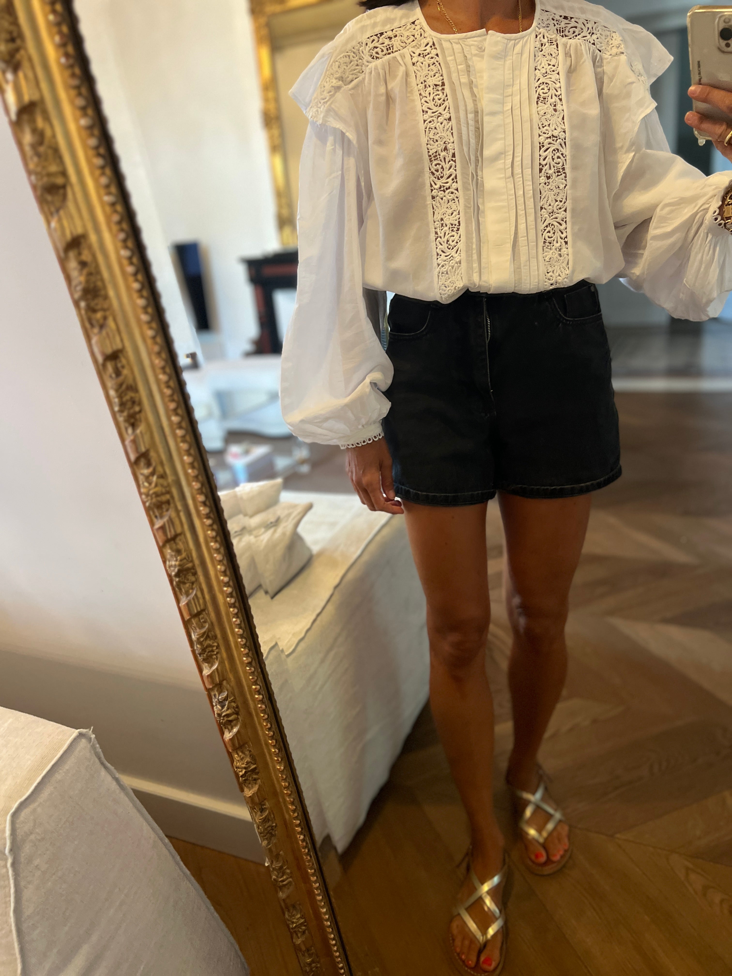 Blouse blanche Isabel Marant étoile