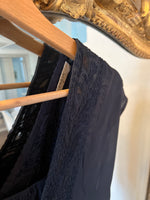 Charger l&#39;image dans la galerie, Robe longue Ba&amp;sh bleu marine
