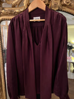 Charger l'image dans la galerie, Claudie Pierlot -  Blouse prune
