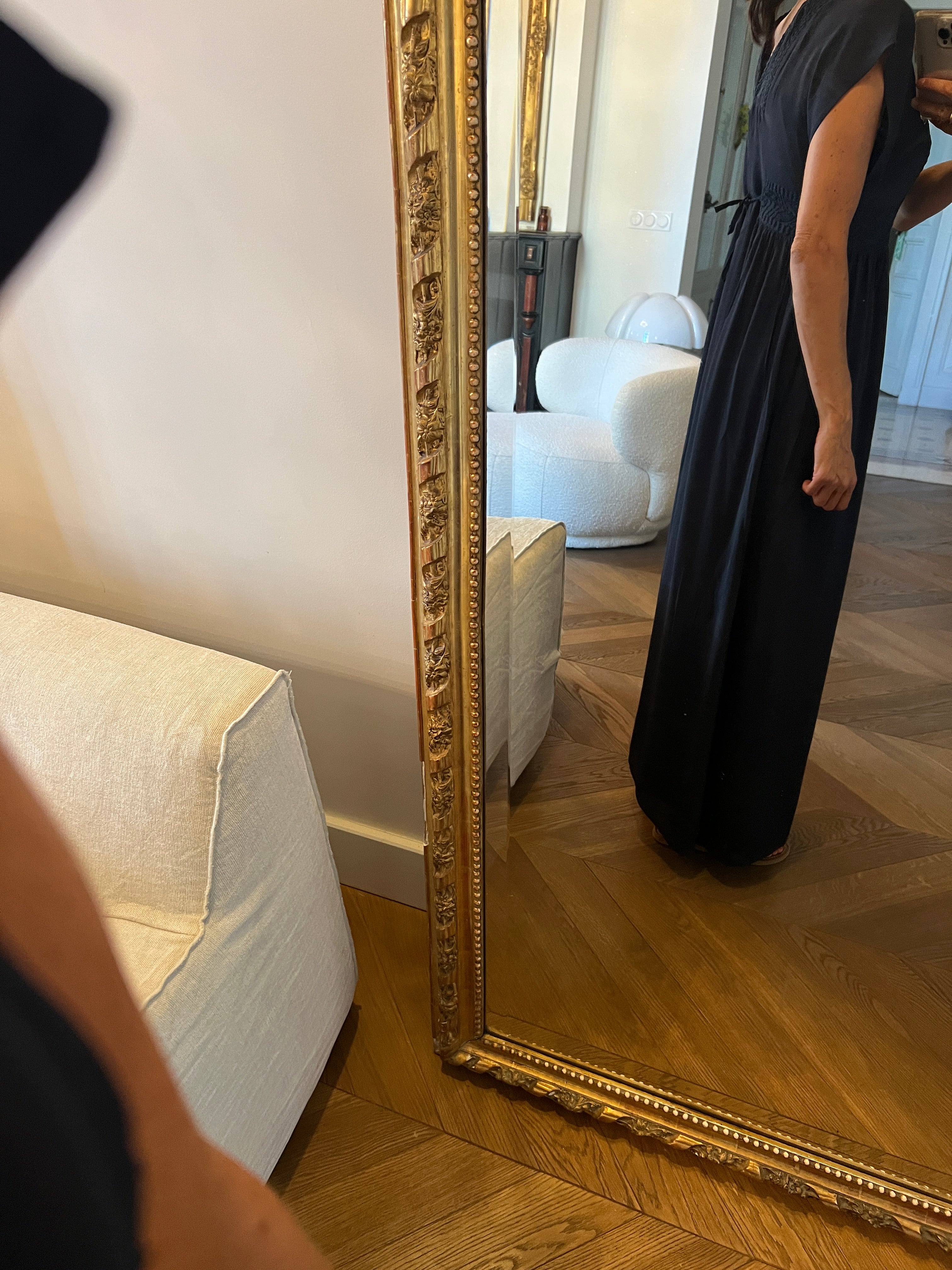 Robe longue Ba&sh bleu marine