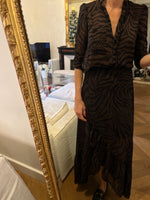 Charger l'image dans la galerie, Ba&amp;sh - Blouse Léopard marron et noire
